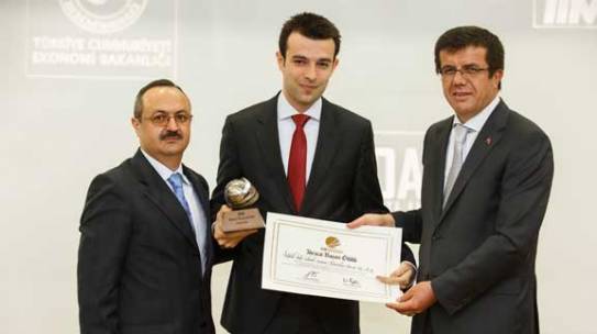 2013 Yılı İhracat Başarı Ödülümüz